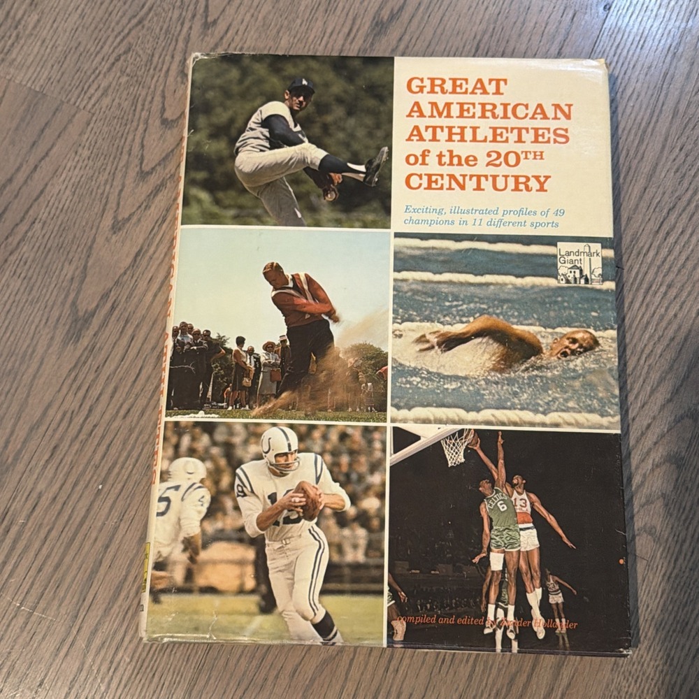 Great American Athletes Of The 20th Century 1966 HCDJ